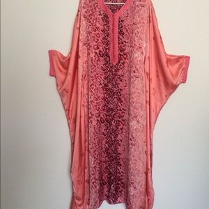 Dubai Butterfly Abaya Leopard print